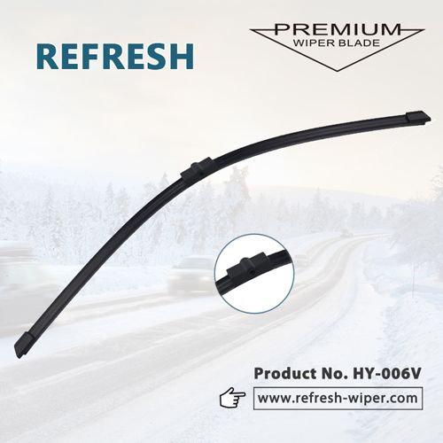 Refresh exact fit wiper blades flat windshield front &rear car wiper blades wind