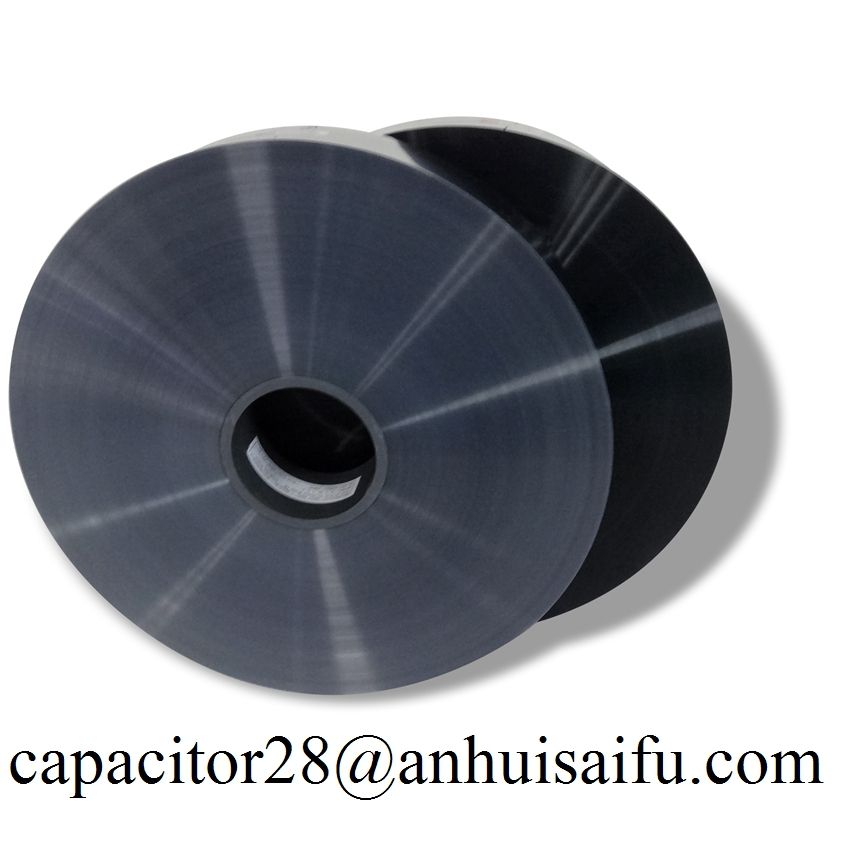 Aluminum metallized polyester film capacitor grade