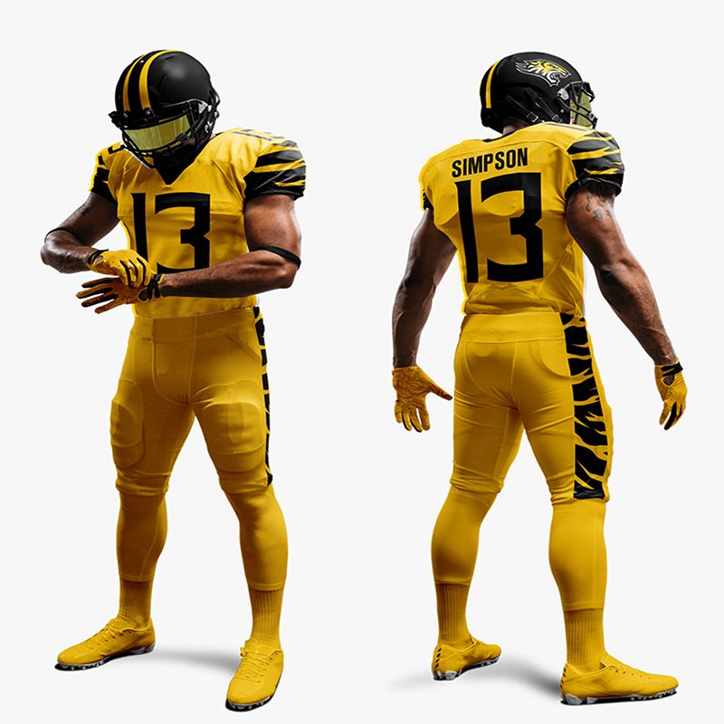 Wholesale custom your own design American football jersey set