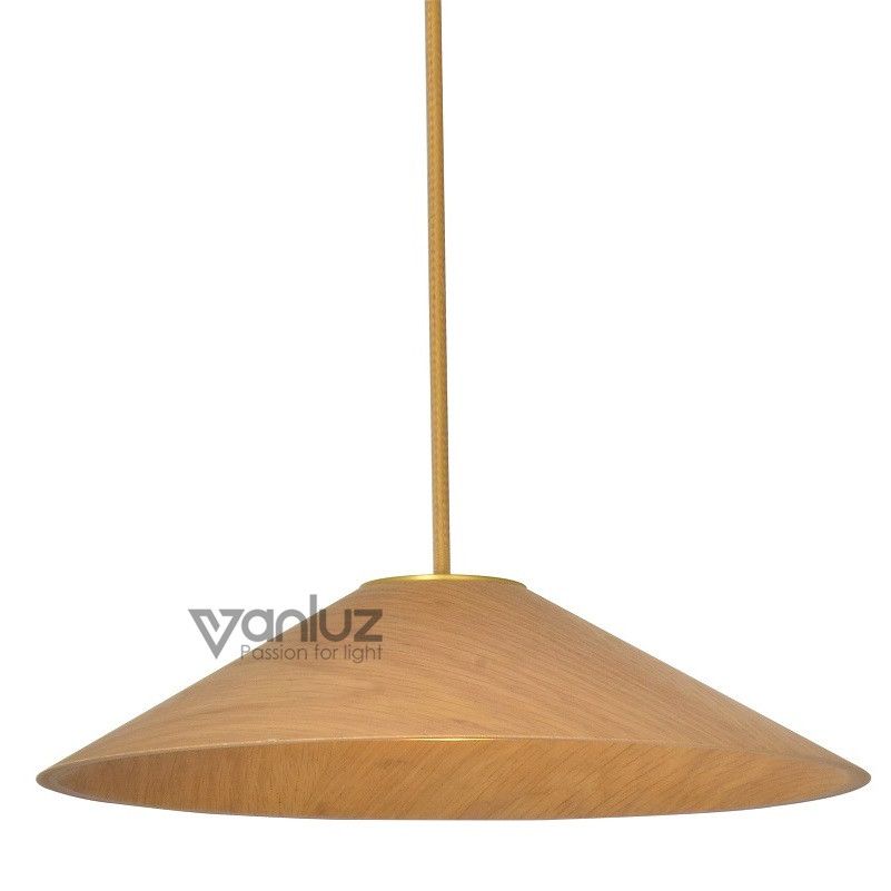 Wooden pendant lamps Walnut perfect for home