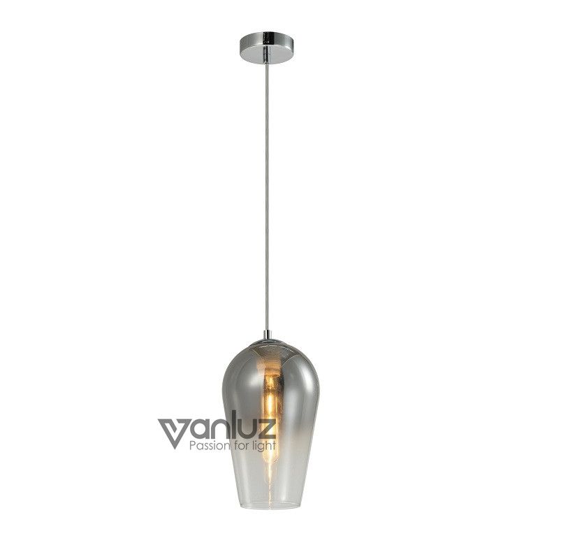 Smoke Glass pendant lamp