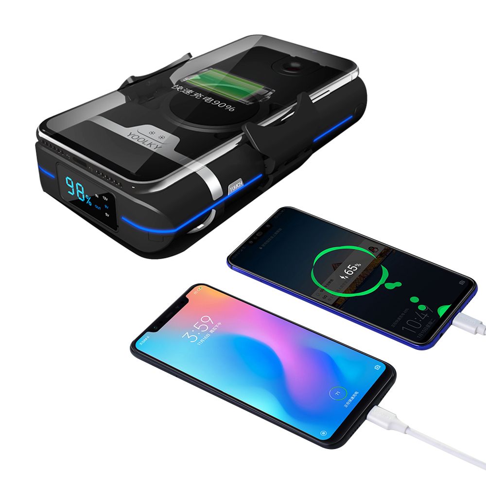 3 in 1 Qi Wireless Power Bank 10000mAh Travel Charger