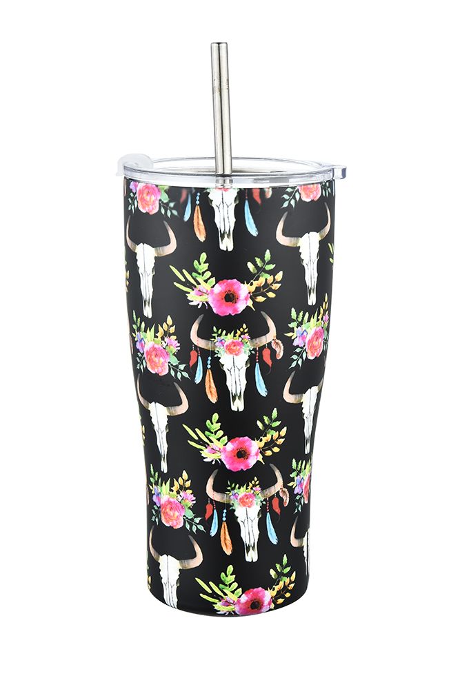 30 oz Double Wall Tumbler Stainless Steel Mug with gas dye printing 