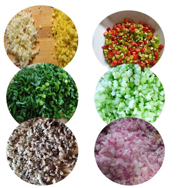 Industrial Vegetable Cabbage Potato Onion Ginger Chopper Chopping Cutting Machine