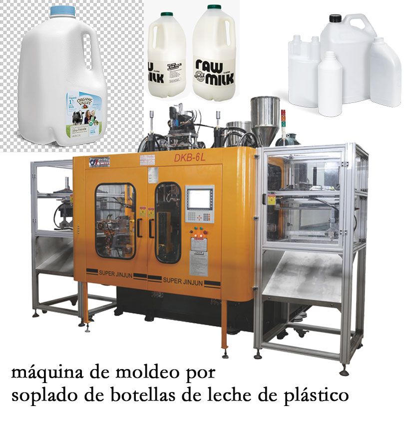 Plastic Machine For Production Of Raw Milk Storage Bottle By Blow Molding