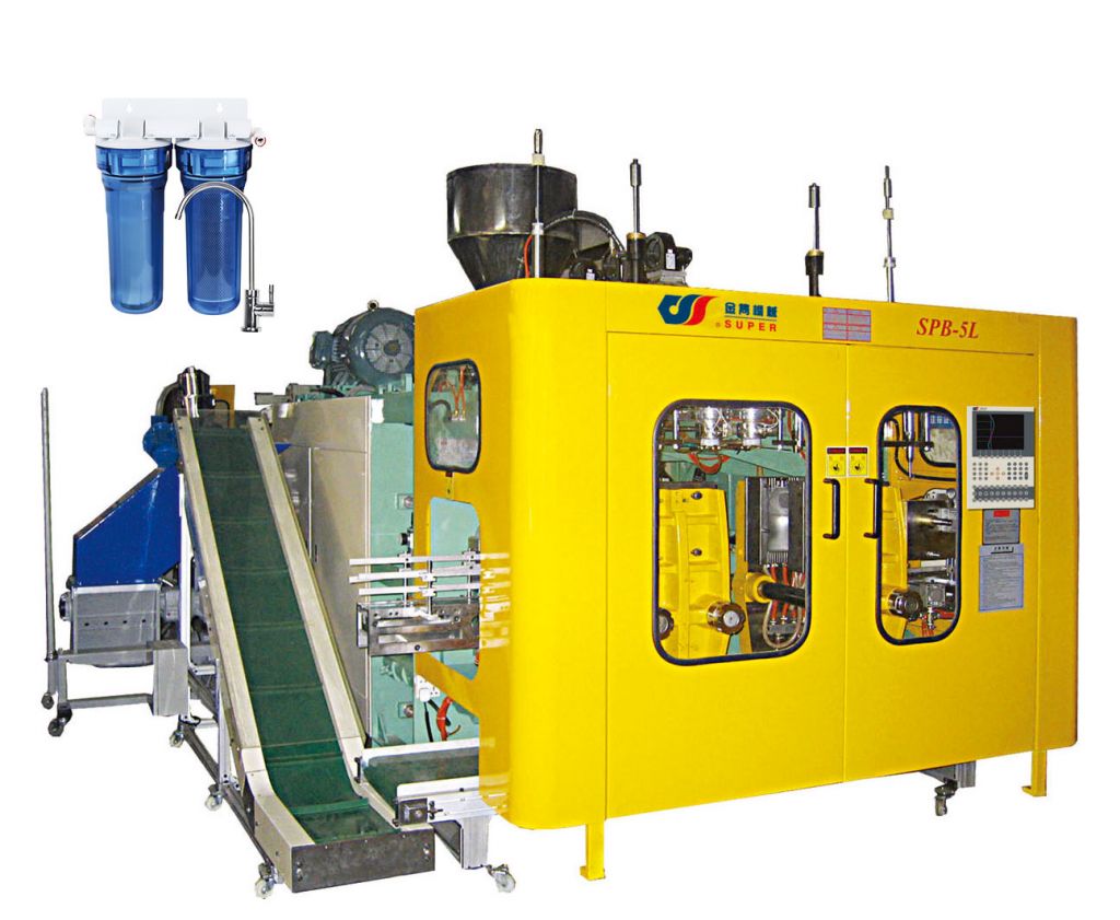 Filtration Containers Are Made By This Blow Molding Machine