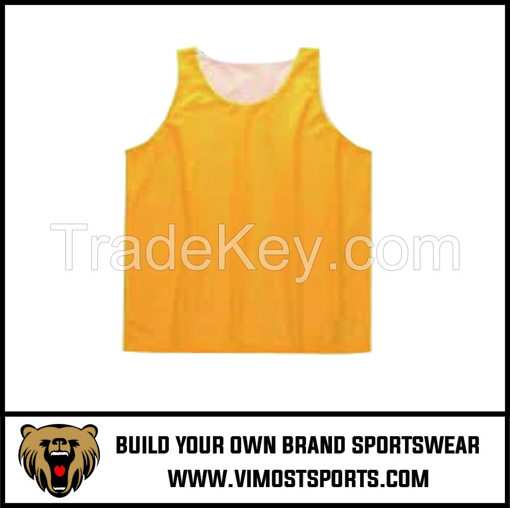 100% Polyester Breathable Reversible Pinnies