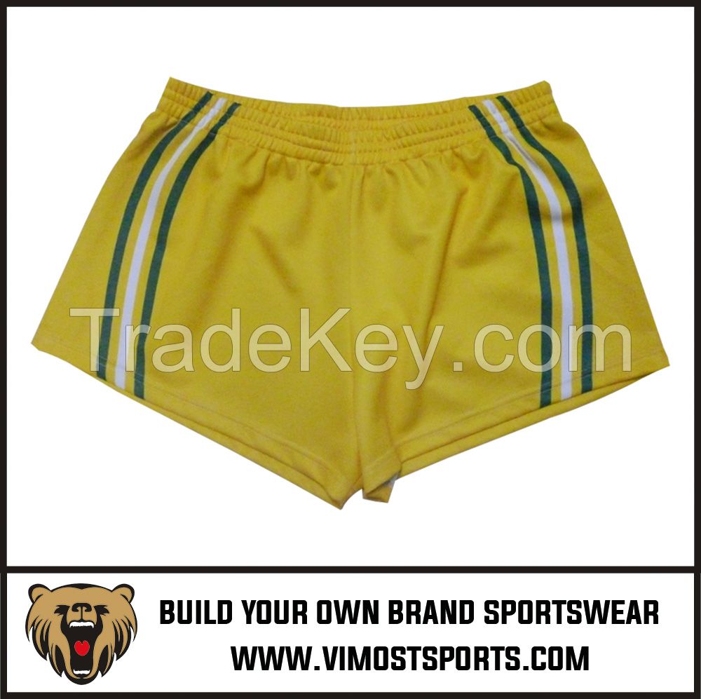 OEM 100% polyester Custom Sublimation Rugby short