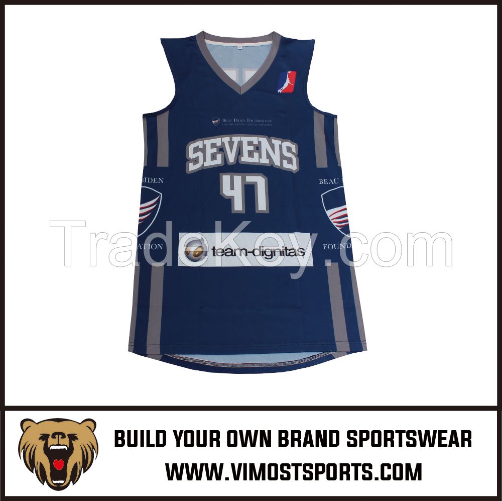 Custom Logo Unisex Sports Wear Basketball Shirts