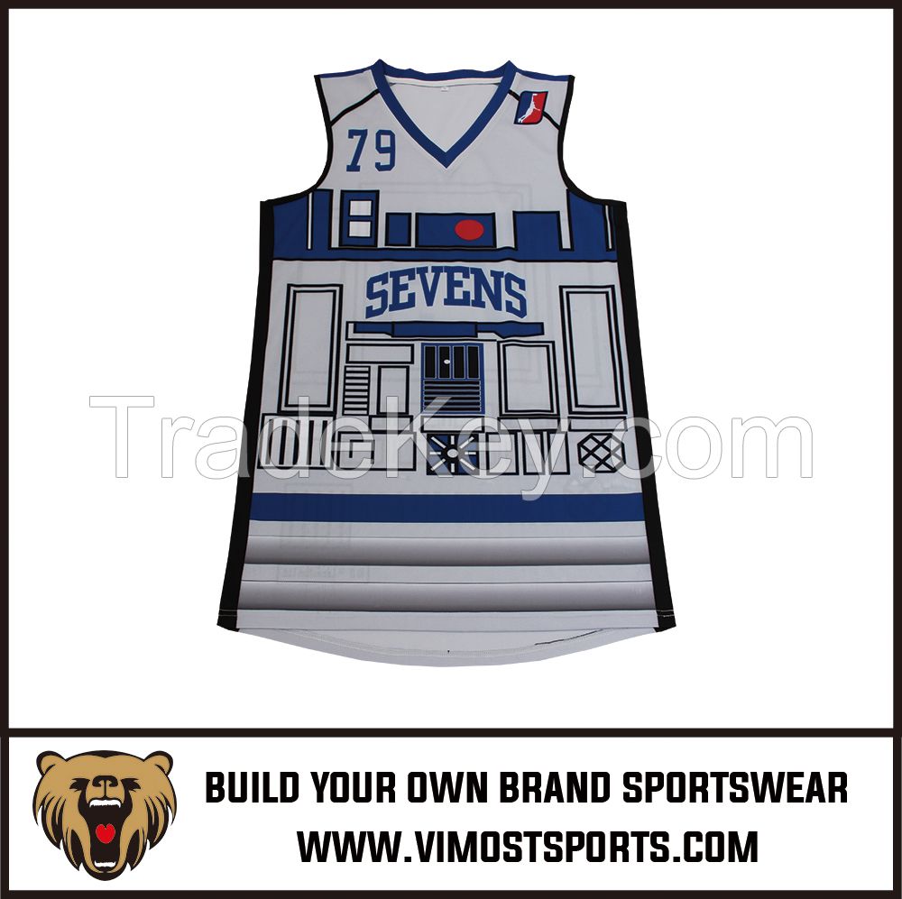 Custom Logo Unisex Sports Wear Basketball Shirts