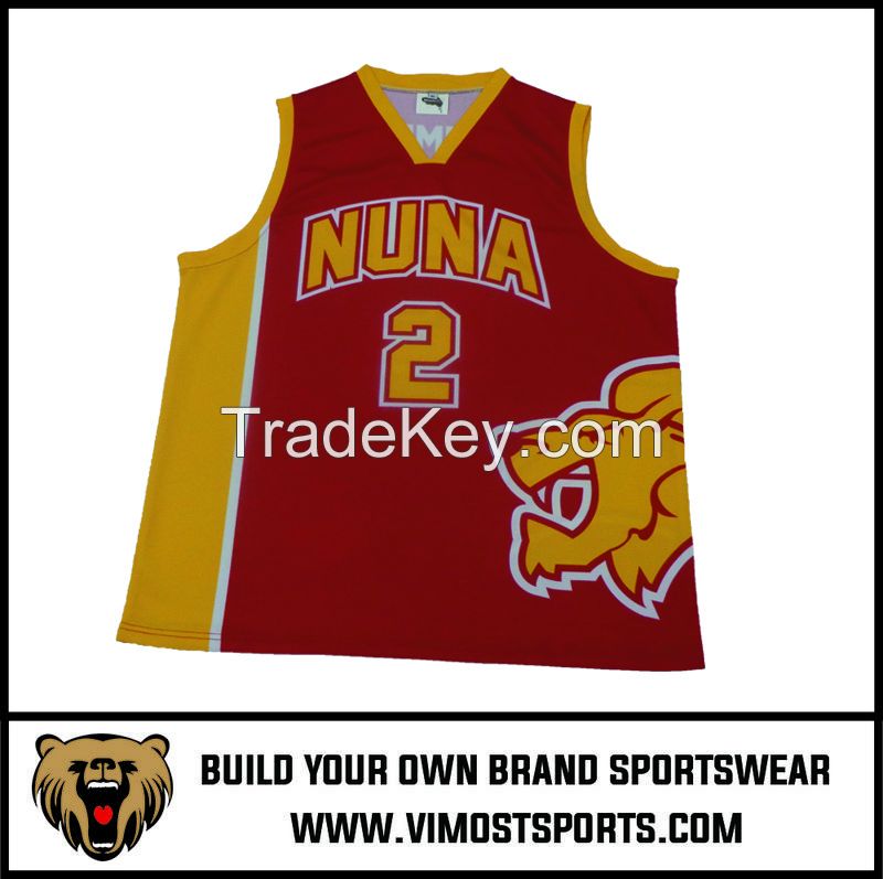 Custom Logo Unisex Sports Wear Basketball Shirts