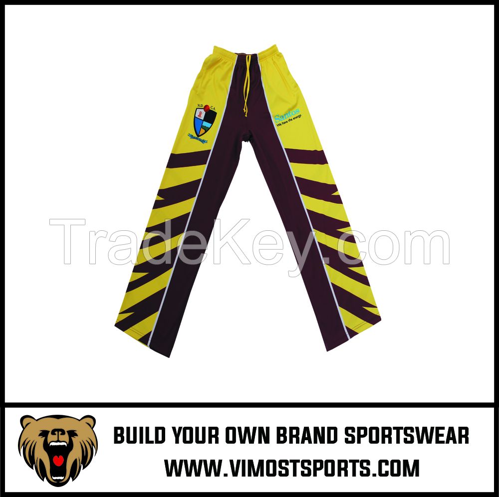 OEM 100% Polyester  Custom Sublimation Jacket Pants