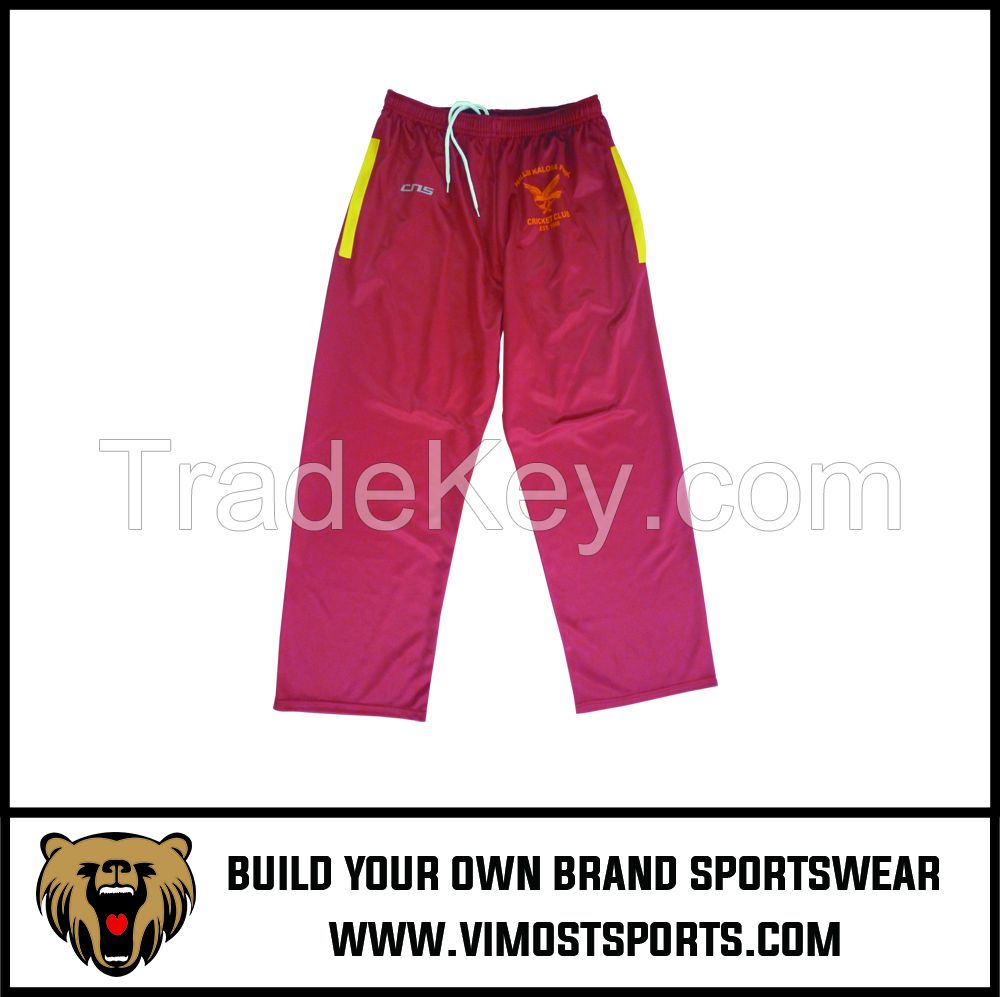 OEM 100% Polyester  Custom Sublimation Jacket Pants