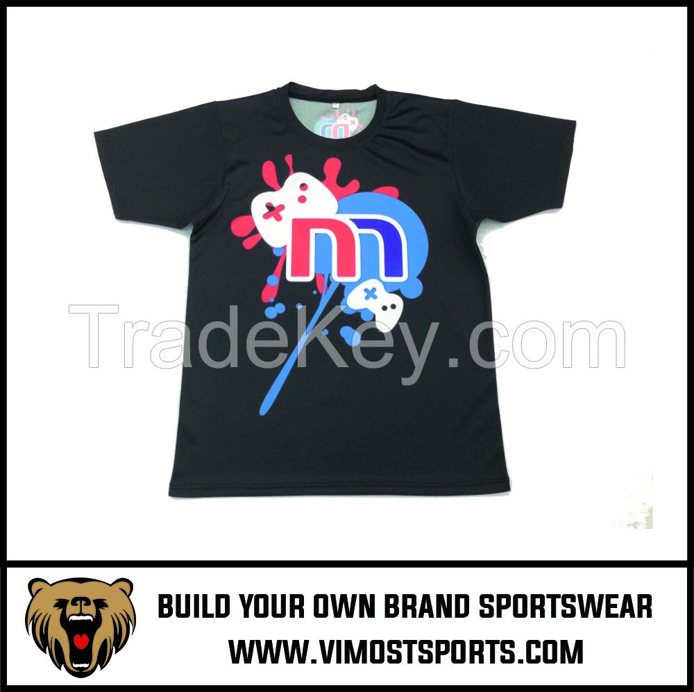 OEM Custom Sublimation Printed sportswear T-shirt