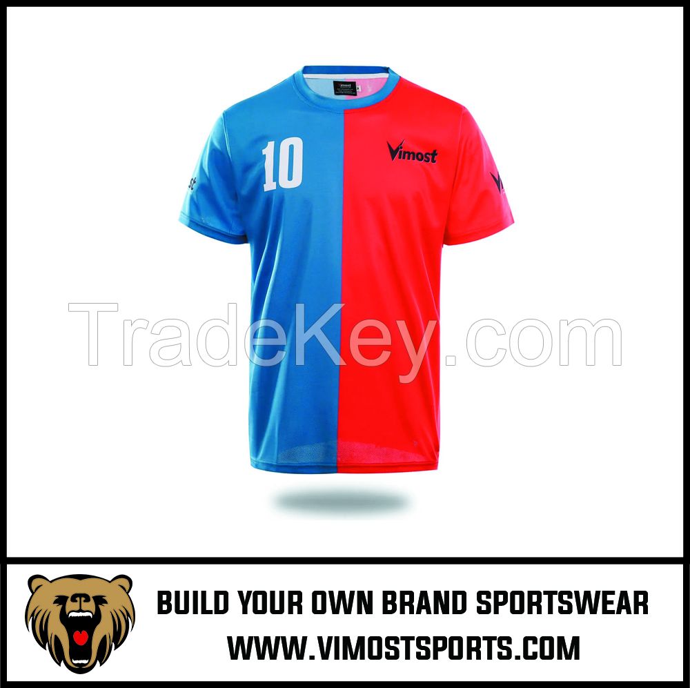 OEM 100% Polyester  Custom Sublimation Soccer jersey