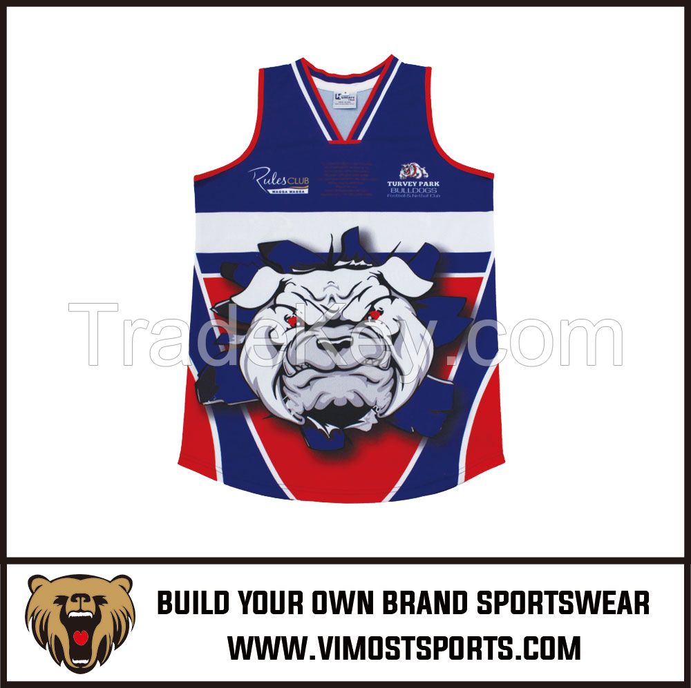 OEM Custom Sublimation Aussie Rules Jersey