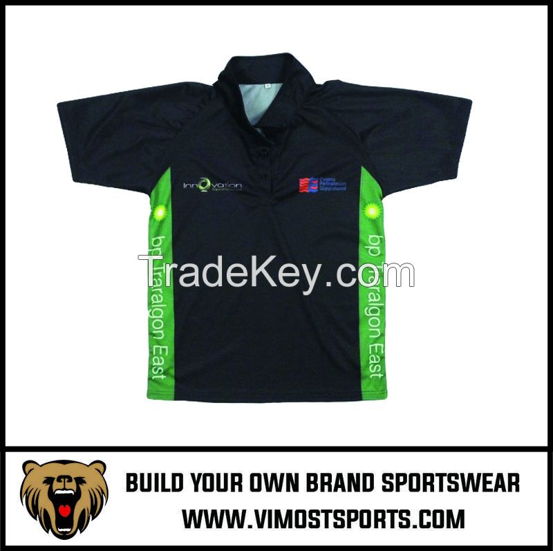 Printing Customized Logo Breathable Polo