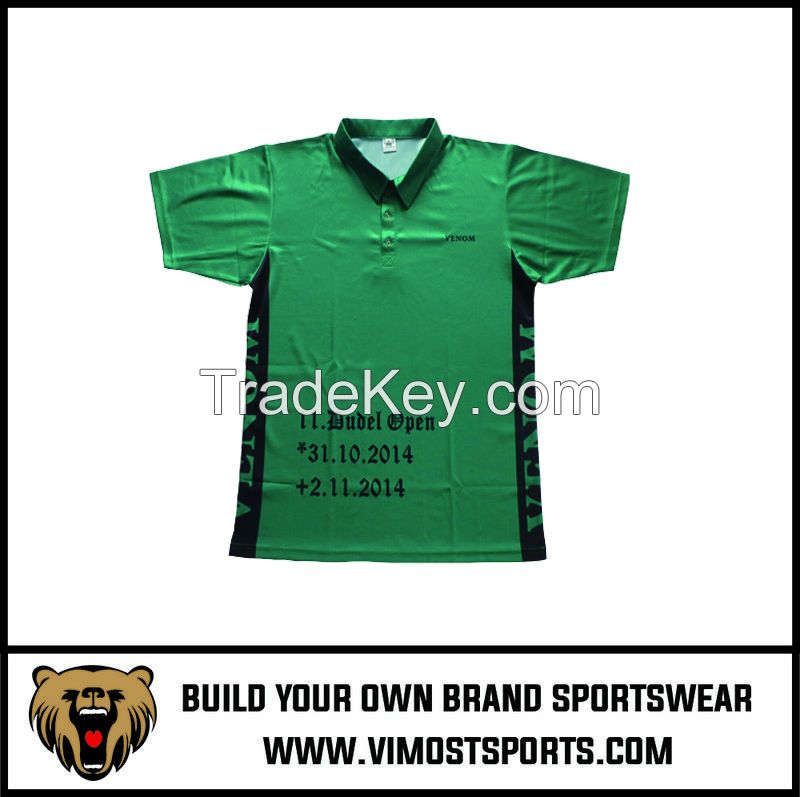 Printing Customized Logo Breathable Polo