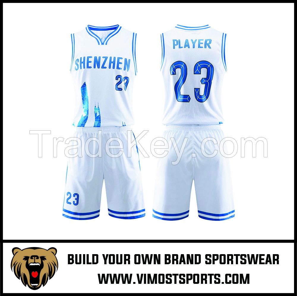 Women's Custom Sublimation Basketball Suit Uniform