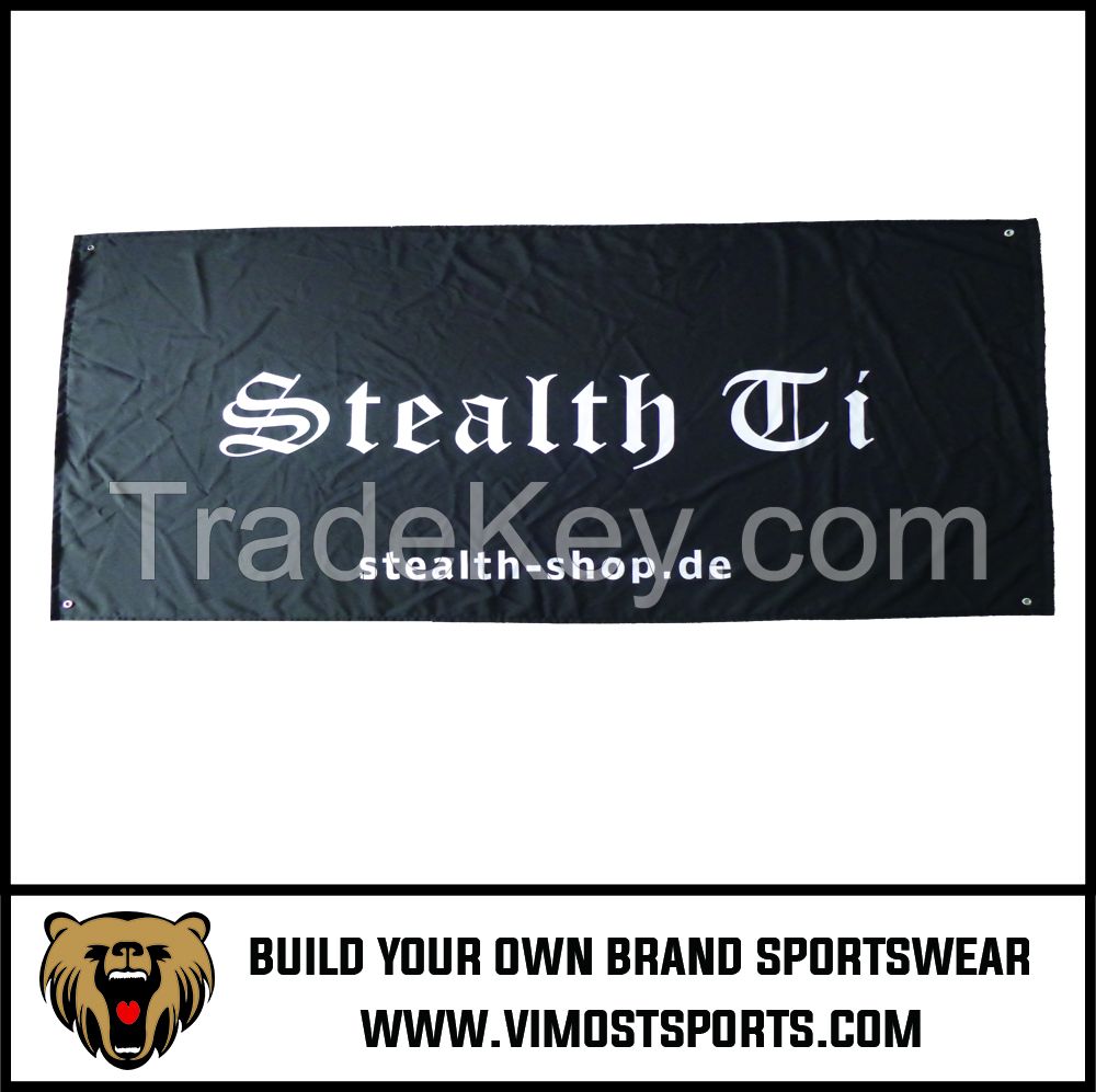 Custom Printed Polyester Flag Square Banners OEM