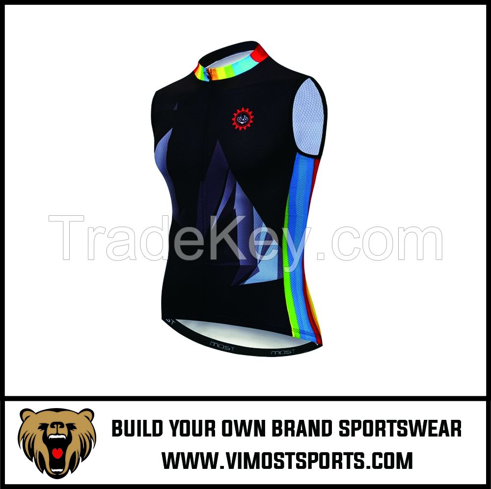 Full Sublimation Breathable Cycling Vest