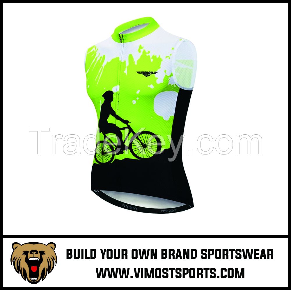 Full Sublimation Breathable Cycling Vest