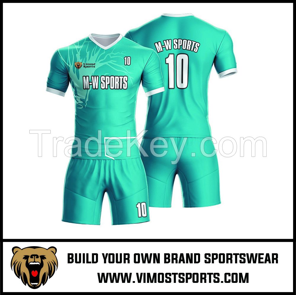 Custom Team LOGO Sublimation Men Soccer Set