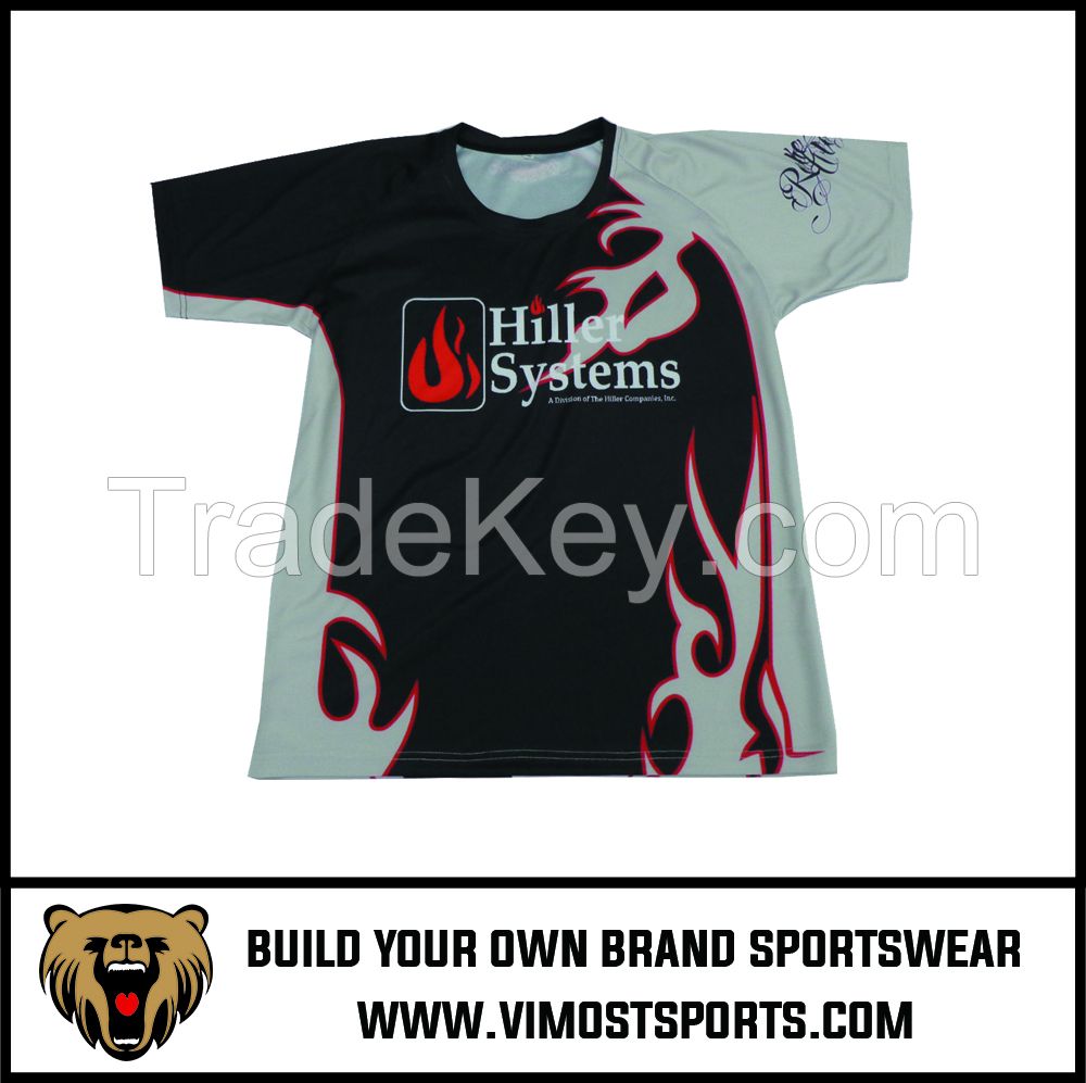 OEM Custom Printed Breathable Men T-shirt Sportswear