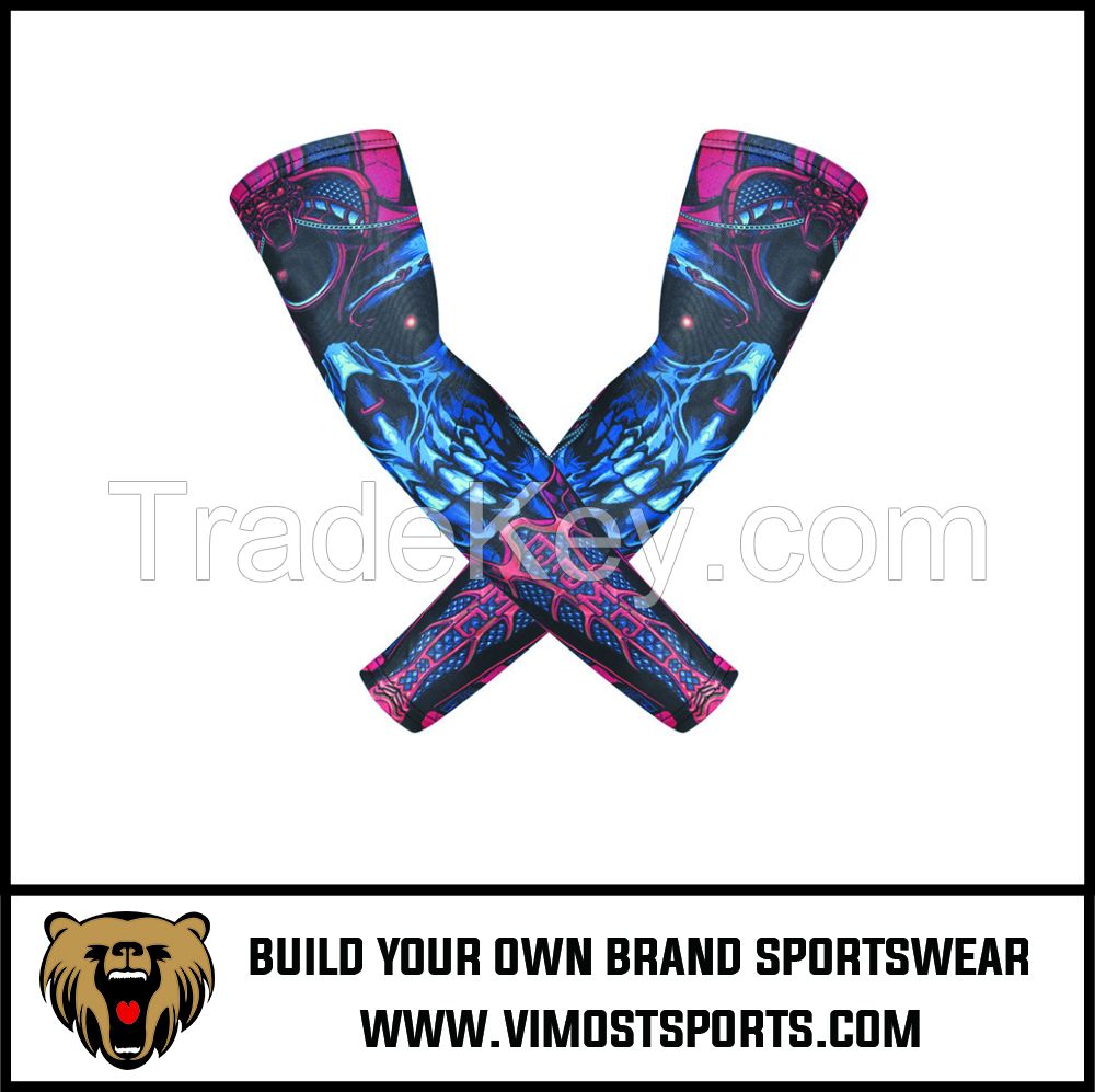 High Quality Compression Sleeve Men Cycling Arm Warmers