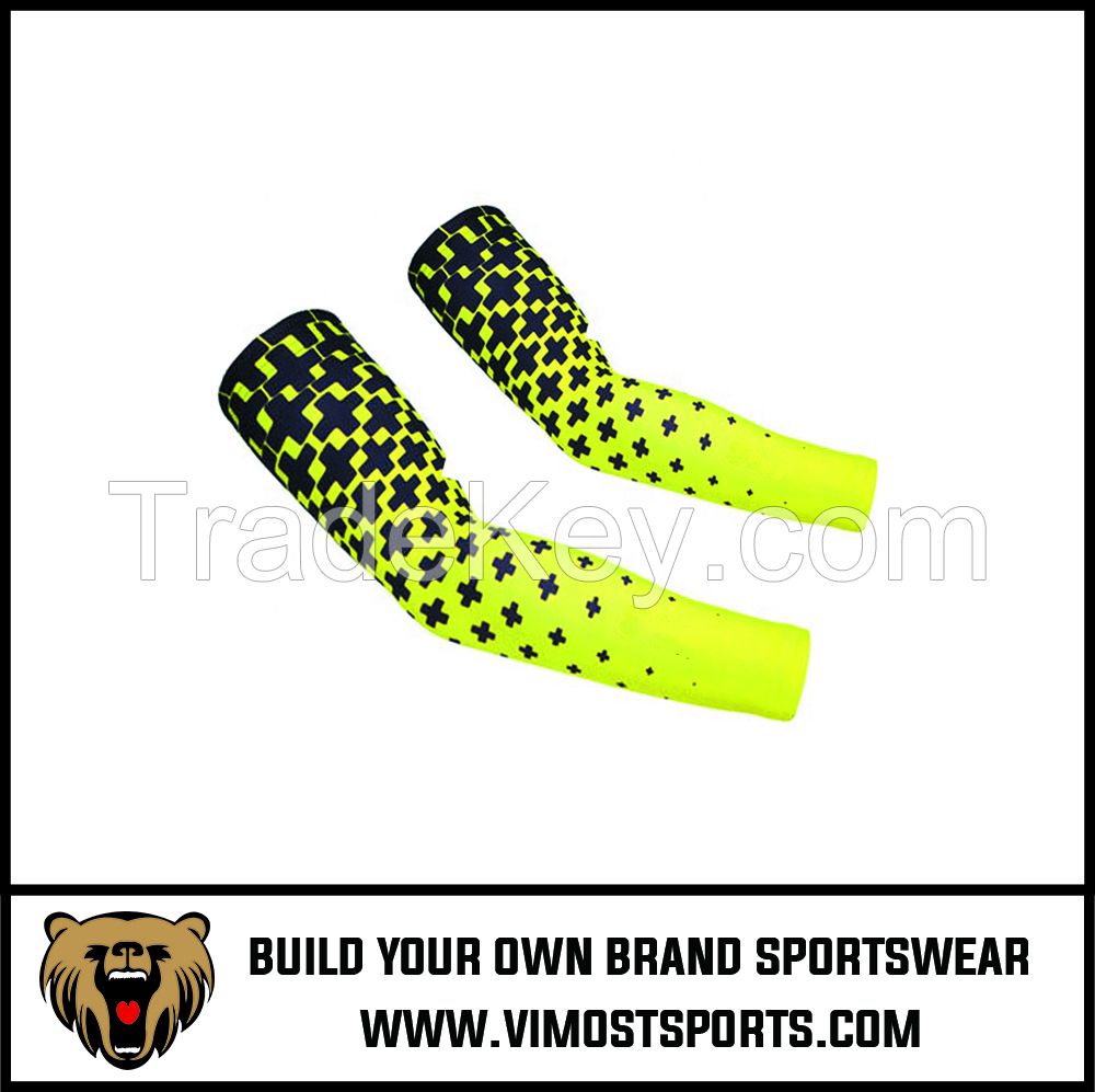 High Quality Compression Sleeve Men Cycling Arm Warmers