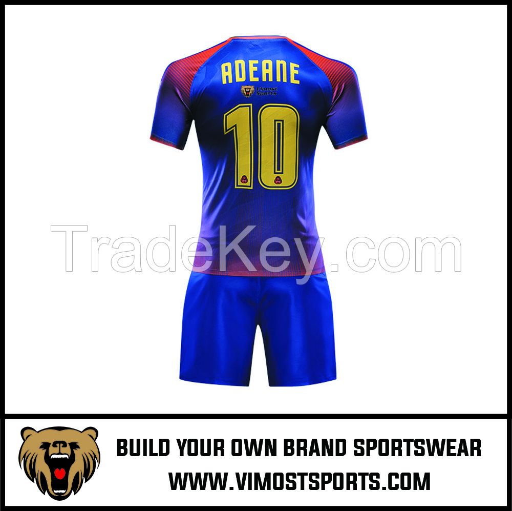 Custom Team LOGO Sublimation Men Soccer Set