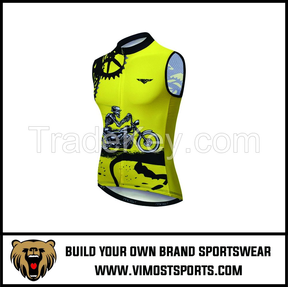 Full Sublimation Breathable Cycling Vest