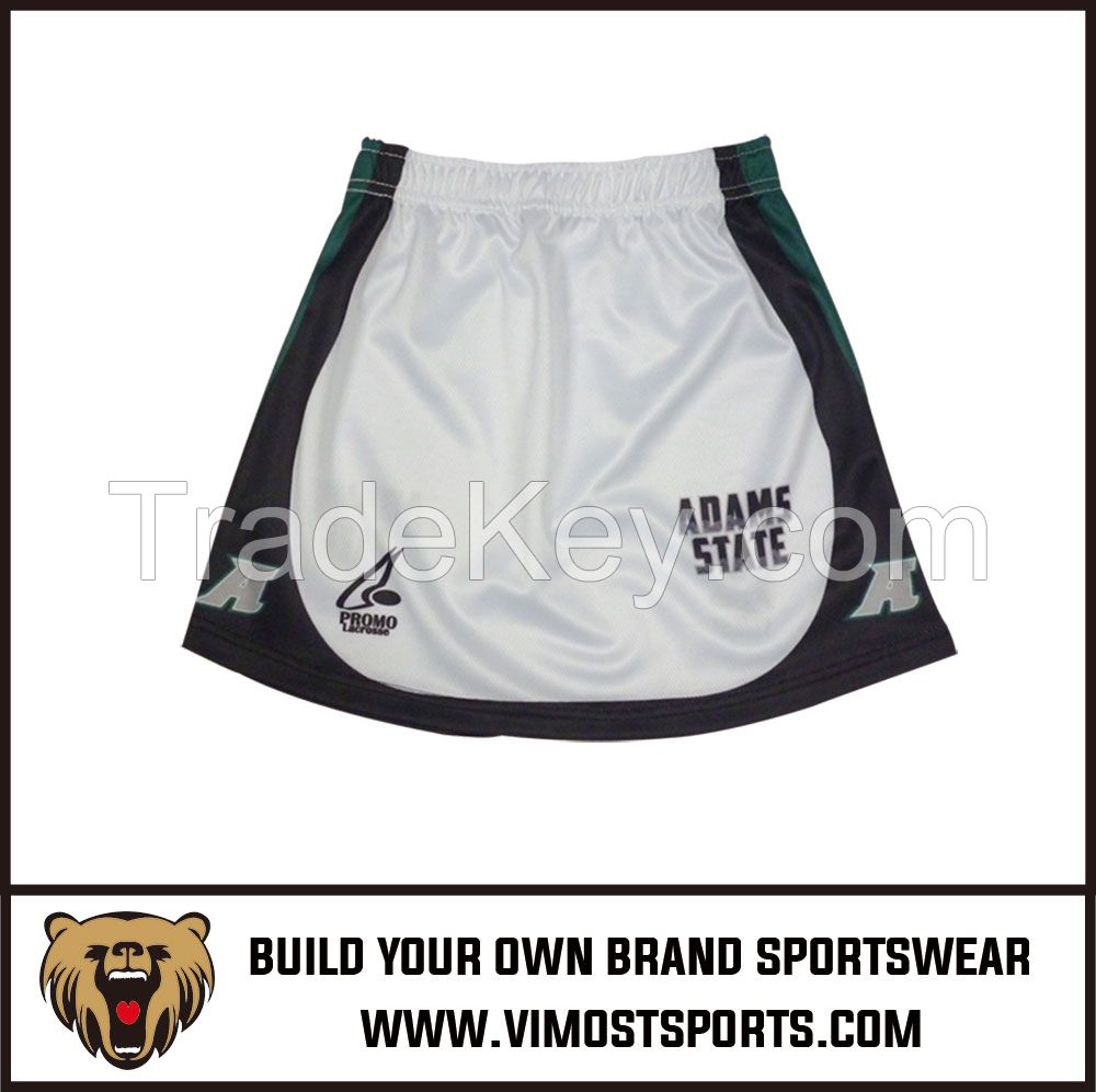 OEM 100% Polyester  Custom Sublimation netball skirt