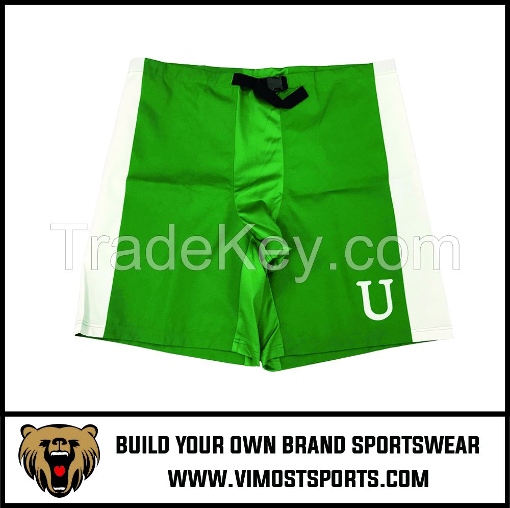 Solid Color Ice Hockey Shorts