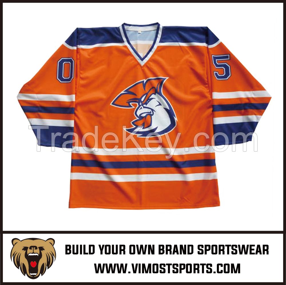 Custom High Quality Sublimation Ice Hockey Jersey for Team