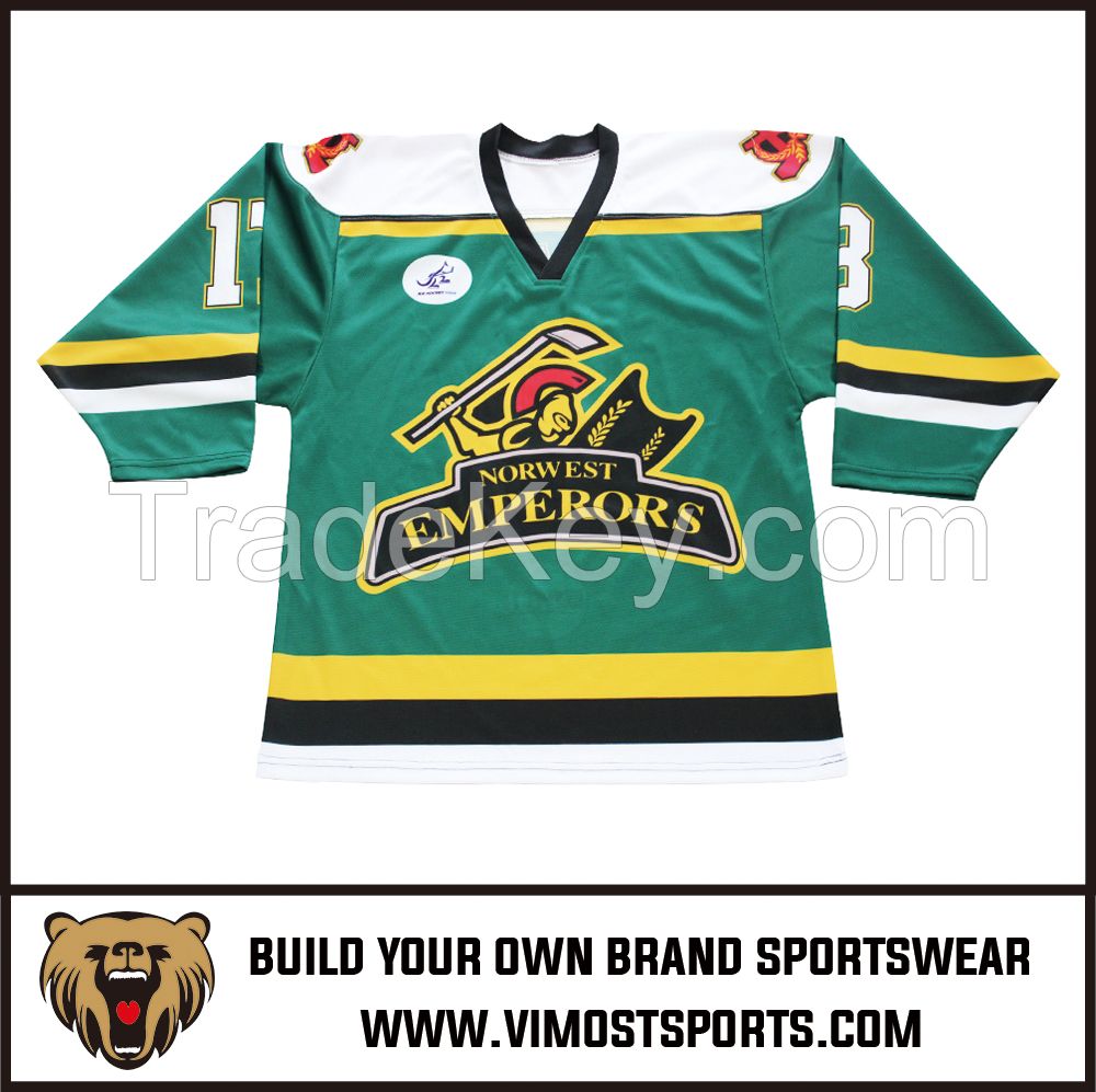 Custom High Quality Sublimation Ice Hockey Jersey for Team