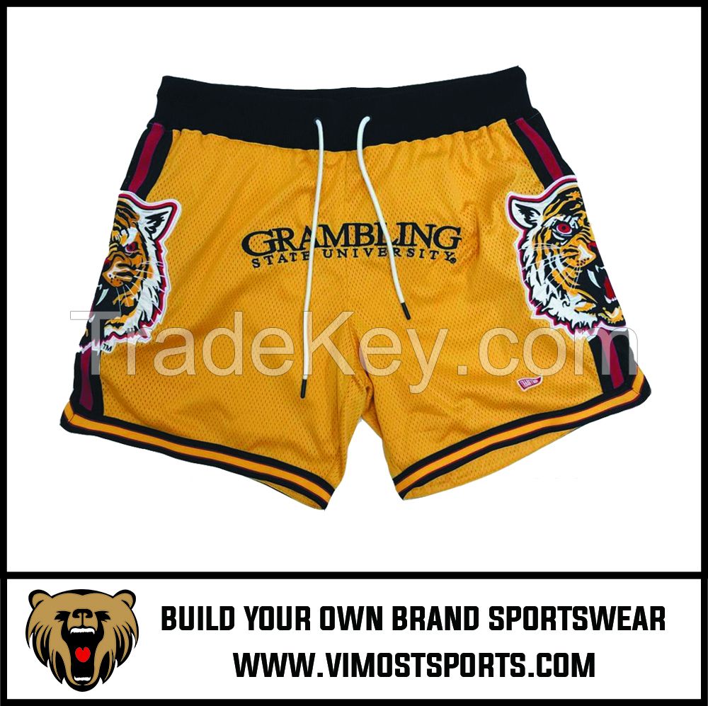 OEM Custom Logo Basketball Short with strings for Team