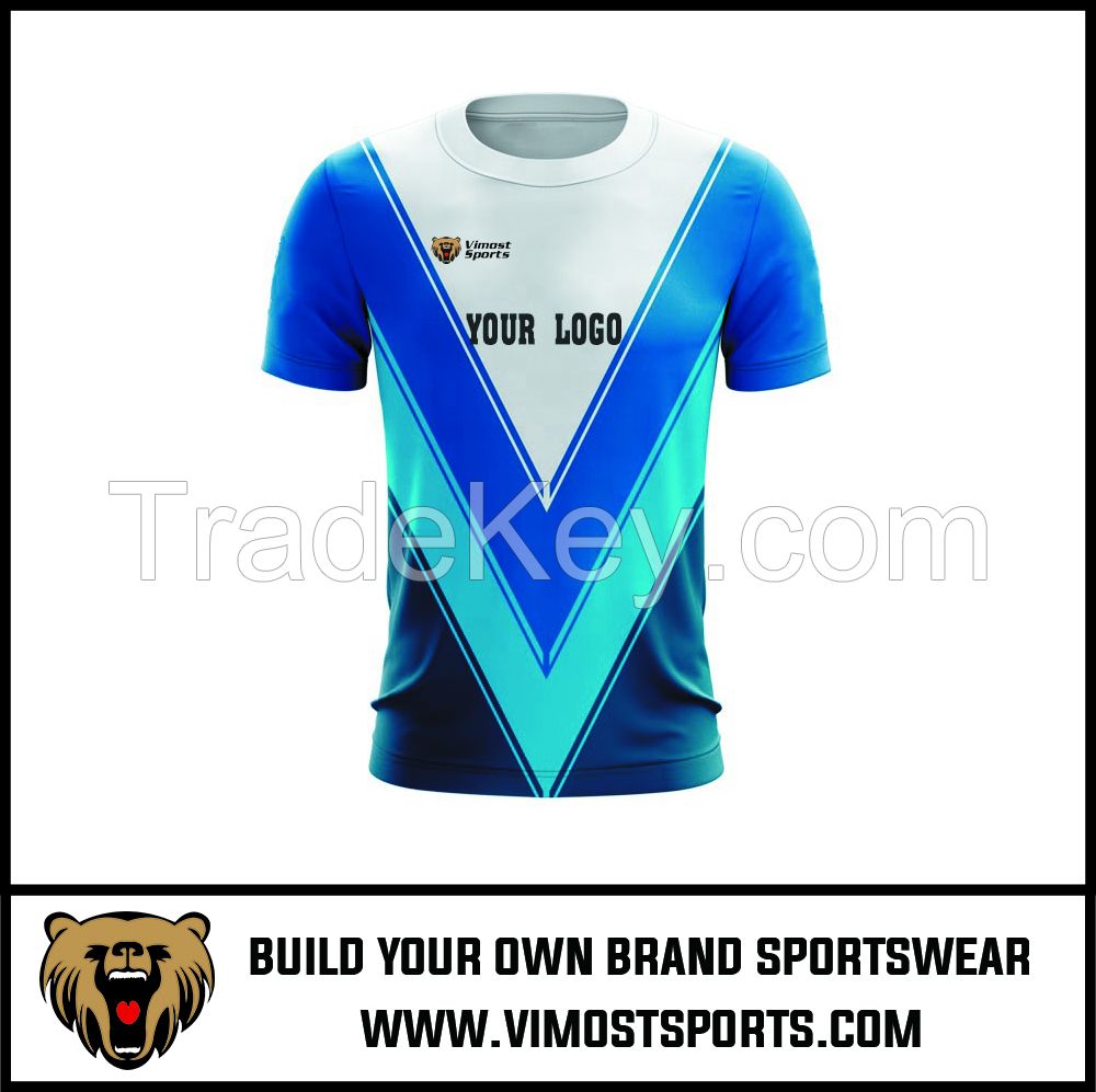 Cheap sublimated custom team printing  gaming shirts