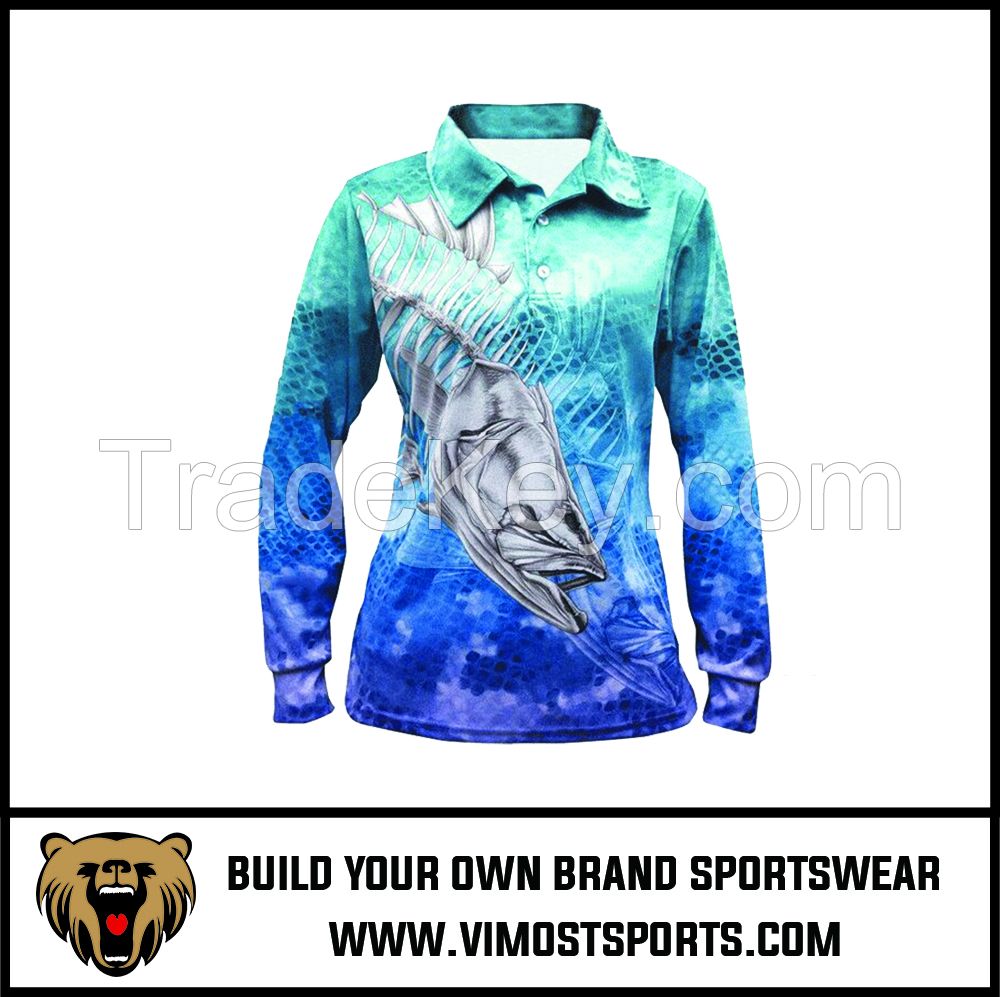 Sublimated fishing Shirts Dri Fit Wear - Vimost Sports