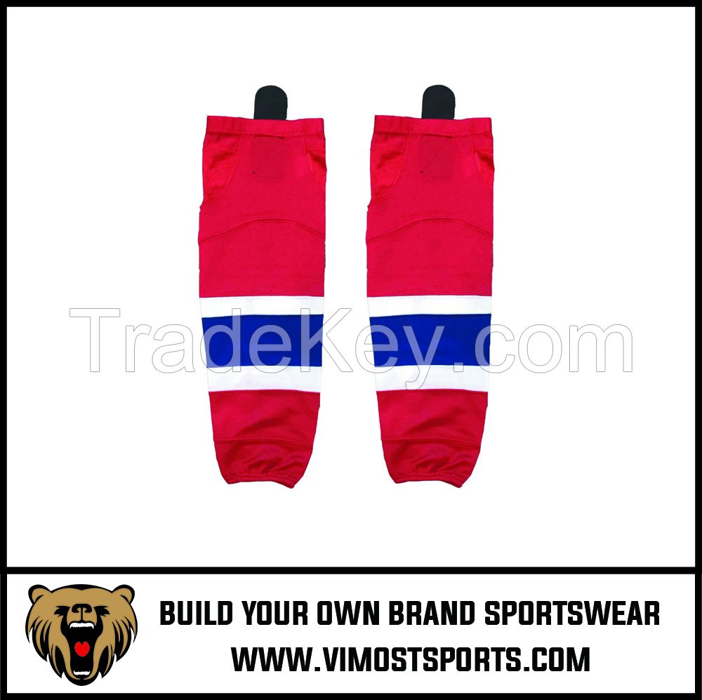 100% Polyester Montreal Canadiens Ice Hockey Socks