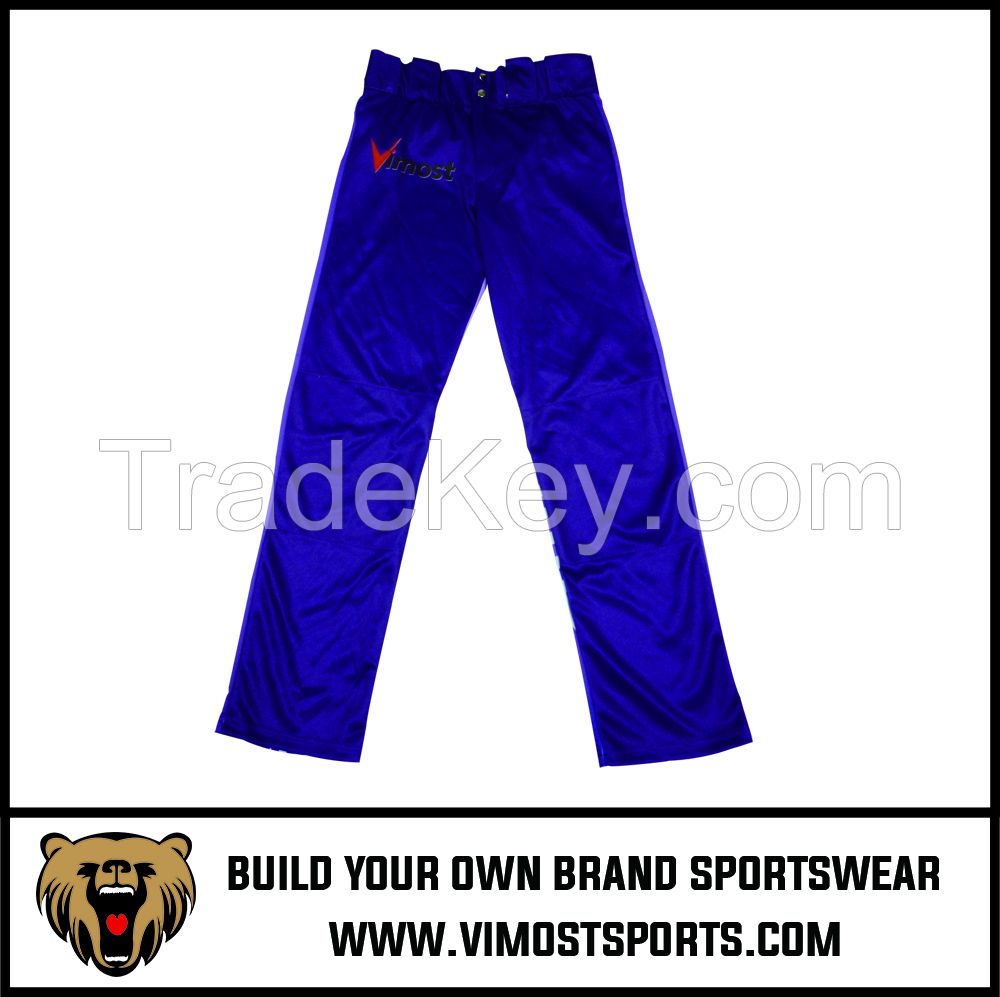 Best Sale Custom High Quality Sublimation Men Baseball Pants