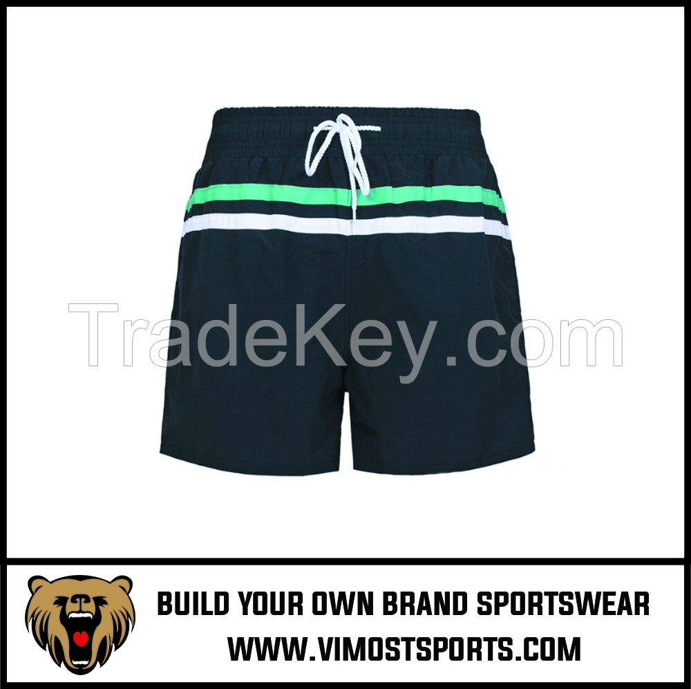 Custom Cheap Polyester And Cotton Own Designs Sublimated Club Rugby Short