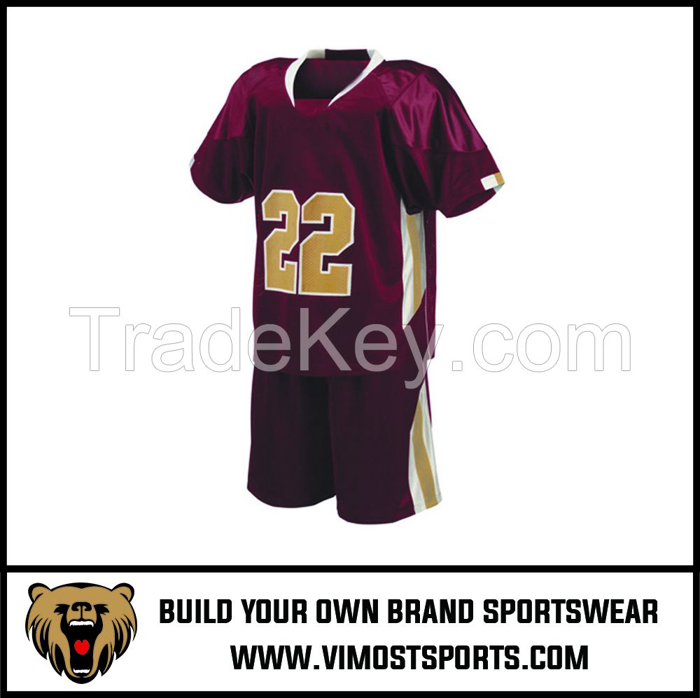 Custom Number Logo Sublimation Lacrosse wear