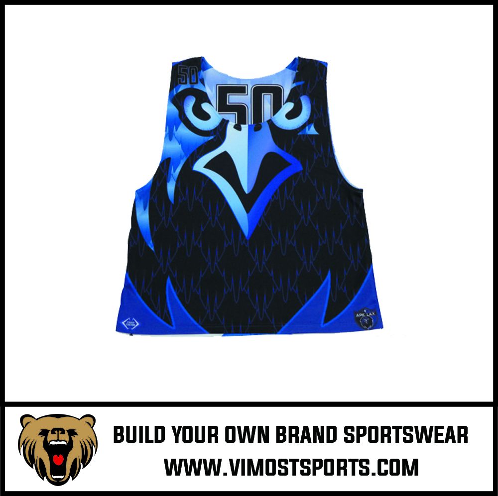 professional design lacrosse reversible singlet