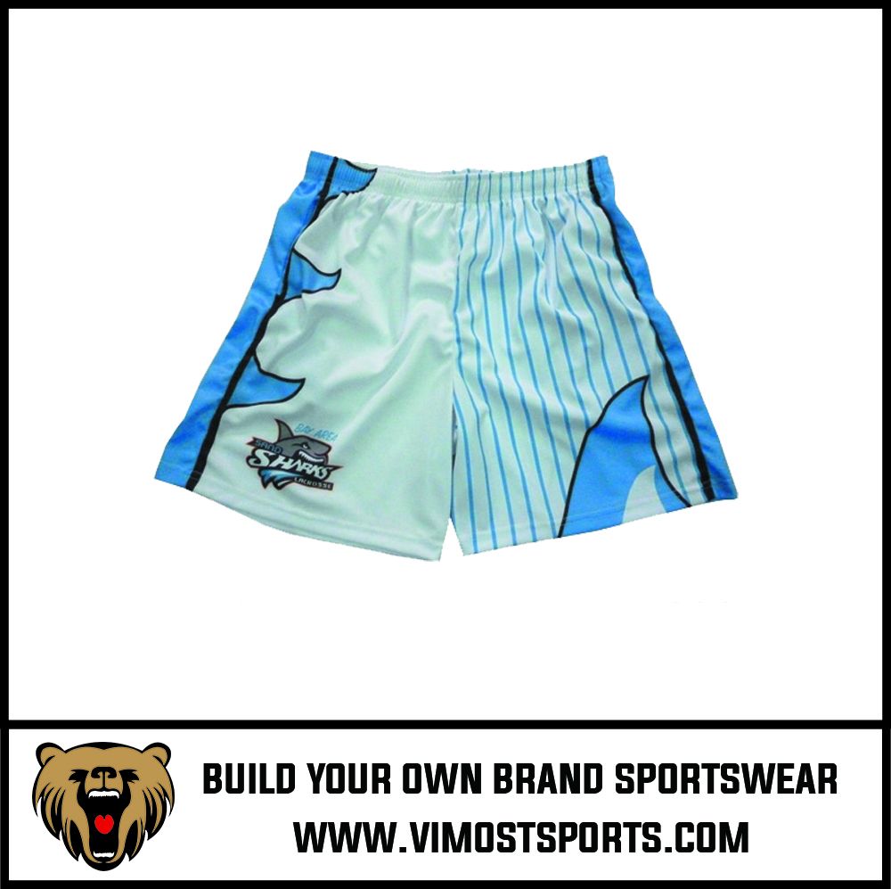 professional design custom lacrosse shorts