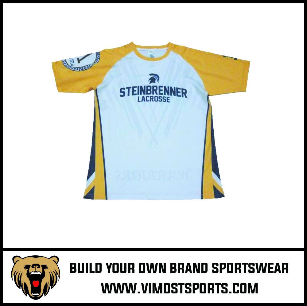 professional design custom lacrosse shooting shirts