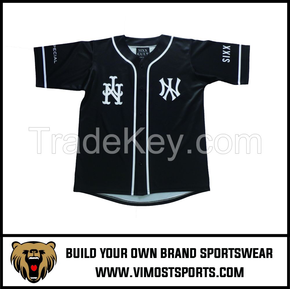 Custom Baseball Jersey (baseball shirt)