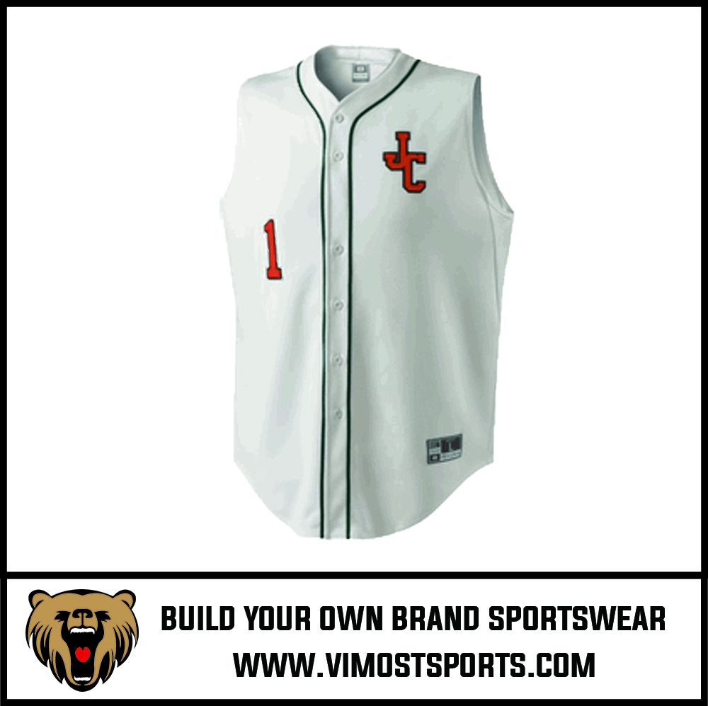 Custom Baseball jersey sleeveless (baseball vest) baseball singnet