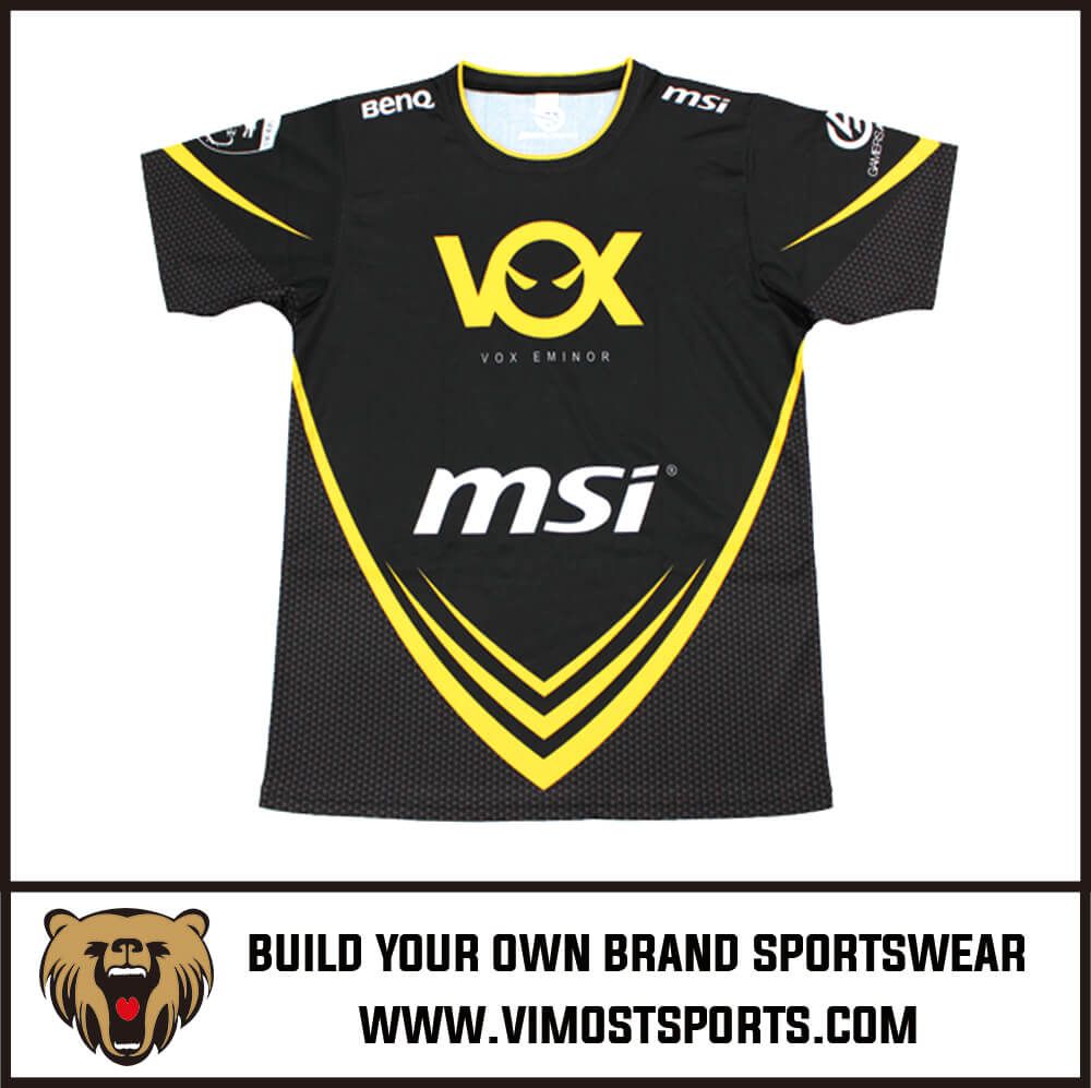 Customized esports jersey,esport shirts, gaming shirts, game jersey,