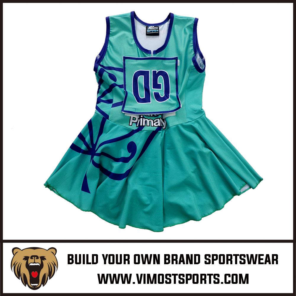 Top quality gril netball dress uniform sports wear   tennis dress 